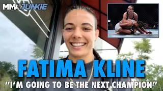 Thumbnail: Fatima Kline calls out Zhang Weili after UFC OKC breakthrough win