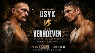 Thumbnail: Usyk vs Rico Verhoeven FULL FIGHT – Explosive Highlights, Brutal Knockout Ending!
