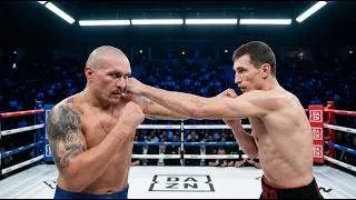 Thumbnail: FULL FIGHT: Usyk vs Rico Verhoeven – Explosive Boxing vs Kickboxing Simulation With Brutal Ending!