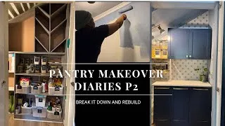 Thumbnail: PANTRY MAKEOVER: From boring, broken and cluttered to cool, colourful and functional 