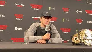Thumbnail: USMAN NURMAGOMEDOV POST FIGHT PRESS CONFERENCE BELLATOR 292