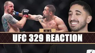 Thumbnail: Robert Whittaker SILENCES The Doubters! UFC 329 REACTION
