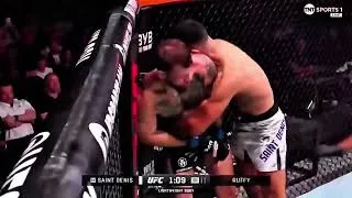Thumbnail: Benoit Saint-Denis vs Mauricio Ruffy Fight Highlights | UFC Fight Night Paris | Vicious Submission 
