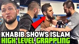 Thumbnail: Islam Makhachev And Khabib High Level Grappling For Ian Garry Fight (NEW TRAINING FOOTAGE)