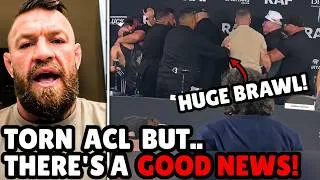 Thumbnail: Conor McGregor HEALTH UPDATE + RETURN DATE! Belal ATTACKS Colby Covington at RAF Press conference!