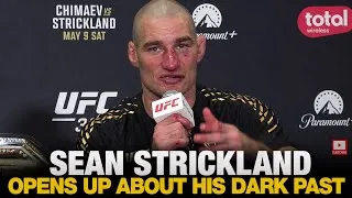 Thumbnail: Sean Strickland Gets Emotional: 'I Was Kicked Out of School for a Hate Crime' 😳👀