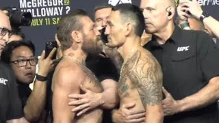 Thumbnail: Conor McGregor vs Max Holloway 2 FINAL FACE-OFFS | UFC 329 Ceremonial Weigh-Ins