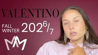 Thumbnail: Valentino Fall/Winter 2026/2027 Runway Analysis: Alessandro Michele, Interferenze Maximalist Romance