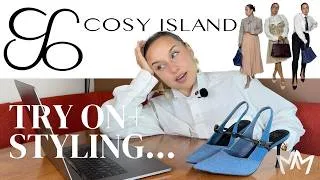 Thumbnail: Comfortable Office Heels & Work Shoe Outfit Inspo | COSY ISLAND Try-On + Styling