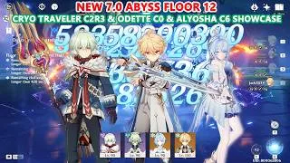 Thumbnail: New 7.0 Abyss Floor 12 : Cryo Traveler C2R3 & Odette C0 & Alyosha C6 Showcase