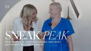 Thumbnail: Teaser: How to Hide a Larger Stomach. Styling for Larger Bust and Stomach, Bodyshape Masterclass 54