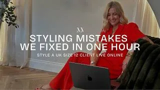 Thumbnail: Styling Mistakes We Fixed in 1 Hour - Style a UK Size 12 Client LIVE Online