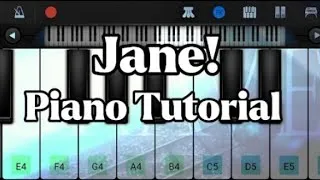 Thumbnail: Jane! (easy piano tutorial 🎹)