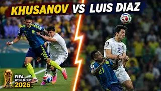 Thumbnail: Abdukodir Khusanov "AK45" Vs Colombia | WORLD CUP 2026 (18/06/26)