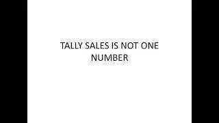Thumbnail: How Sales Movement Works in Tally | Columnar Sales Register with TurboData & XML