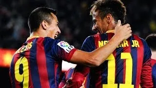 Thumbnail: FC Barcelona 2:1 Real Madrid | All goals (Neymar, Sanchez, Jese) | 13-14 720p HD
