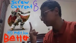 Thumbnail: How to fix Ganondorf for Super Smash Bros. For Switch 2 (in my awful horrendous way) (im cringe btw)
