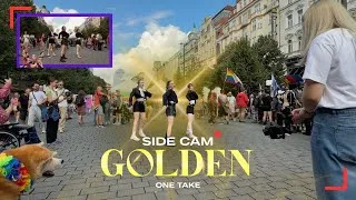 Thumbnail: [K-POP DEMON HUNTERS IN PUBLIC | ONE TAKE | WITH REAL SOUND ] HUNTR/X - GOLDEN dance by MOANTE
