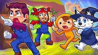 Thumbnail: Mario Odyssey Geoguessr but EVERYONE is on a TEAM!