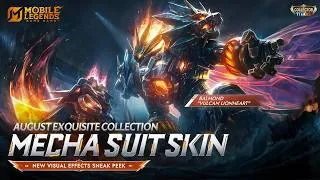 Thumbnail: August Exquisite Collection Mecha Suit Skin | Balmond "Vulcan Lionheart" | MLBB