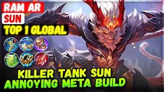 Thumbnail: Killer Tank Sun, Annoying Meta Build [ Top 1 Global Sun ] Ram ar