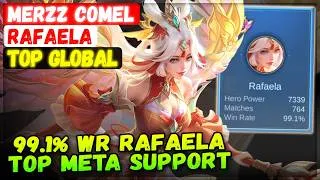 Thumbnail: 99.1% Win Rate Rafaela! Top Meta Support [ Top Global Rafaela ] MERZZ COMEL