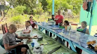 Thumbnail: FIRESIDE COOK UP WITH CHICKEN | PACKED WITH FLAVOR | BACKYARD STYLE COOKING #recipe #vlog #fyp 