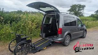 Thumbnail: VW Caddy Life Automatic with Automated Tailgate Wheelchair Accessible Vehicle Disabled WAV