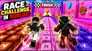 Thumbnail: RACE CHALLENGE in +1 Speed Keyboard Escape Roblox