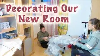 Thumbnail: Growing Up Sisterly 👭  Decorating Our New Room | Unpacking | Room Decor Haul | YouTube Kids | Teens