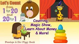 Thumbnail: Moca's World Dreamers S1E7 ~ Games ~ Counting ~ Money & Shopping ~ Learning Channel For Kids