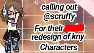 Thumbnail: 𝙲𝚊𝚕𝚕𝚒𝚗𝚐 𝚘𝚞𝚝 @Scruffy_Time  𝚏𝚘𝚛 𝚝𝚑𝚎𝚢'𝚛𝚎 𝚛𝚊𝚌𝚒𝚜𝚝 𝚛𝚎𝚍𝚎𝚜𝚒𝚐𝚗 𝚘𝚏 𝚔𝚗𝚢 𝚌𝚑𝚊𝚛𝚊𝚌𝚝𝚎𝚛'𝚜