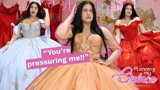Thumbnail: They HATE my dream ORANGE dress! | Planning My Quince EP 94