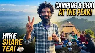 Thumbnail: Hiking to the Top: Sharing Chai with Friends in the Mountains | moda jin 