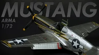 Thumbnail: Bare metal beauty: Arma Hobby's 1/72 F-6C Mustang | Full Build in 4K