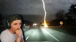 Thumbnail: Storm Chaser Reacts to Scary Weather and Close Calls