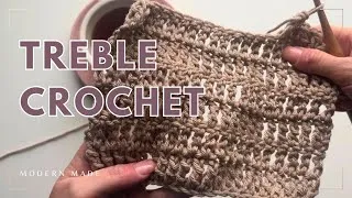 Thumbnail: How to Crochet The Treble Crochet for Beginners 