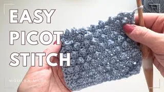 Thumbnail: Learn to Crochet the Easy Picot Stitch