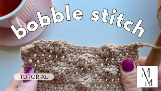 Thumbnail: How to Crochet the Bobble Stitch – Easy Step-by-Step Tutorial for Beginners