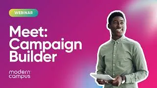 Thumbnail: Meet Campaign Builder: Webinar Recap