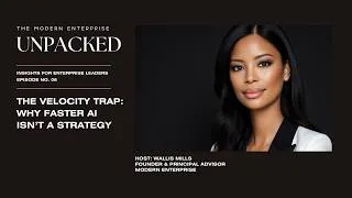 Thumbnail: The Velocity Trap: Why Faster Isn't a Strategy