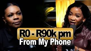Thumbnail: From Debt to R90K/Month Using Her Phone