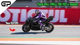 Thumbnail: TOPRAK FIND THE KEY!YAMAHA'S 850cc V4 Brutal Test COMPLETELY CHANGED IN MISANO Today!Motogp news2026