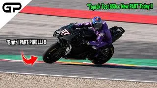 Thumbnail: REVEALED! THIS PIRELLI PART MAKES TOPRAK FASTER WITH YAMAHA'S 850cc V4 AT MISANO! Motogp news 2026