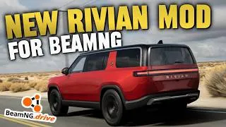 Thumbnail: NEW Rivian R1T/R1S for BeamNG Drive!