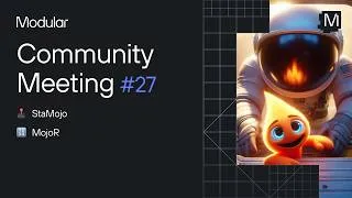 Thumbnail: June 2026 Community Meeting: StaMojo & MojoR
