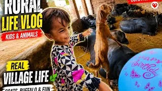 Thumbnail: Simple Rural Life | Cute Kid's Farm Animal Adventure