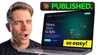 Thumbnail: I Made a Liquid Glass Website Go Live in Minutes With Claude Code (Hostinger Connector)