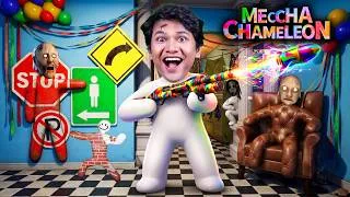 Thumbnail: Granny vs Mecha Chameleon 😂 Hilarious Horror Comedy Short Film | Gone Wrong!