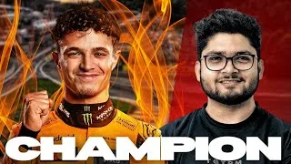 Thumbnail: LANDO NORRIS END MAX VERSTAPPEN 4 YEAR DOMINANCE | MCLAREN FINALLY ENDS REDBULL & MERCEDES DOMINANCE